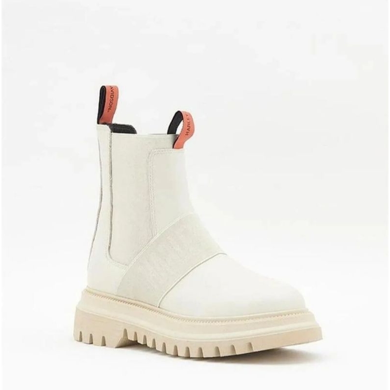 Sepatu boots wanita Harley Davidson nefud beidge original