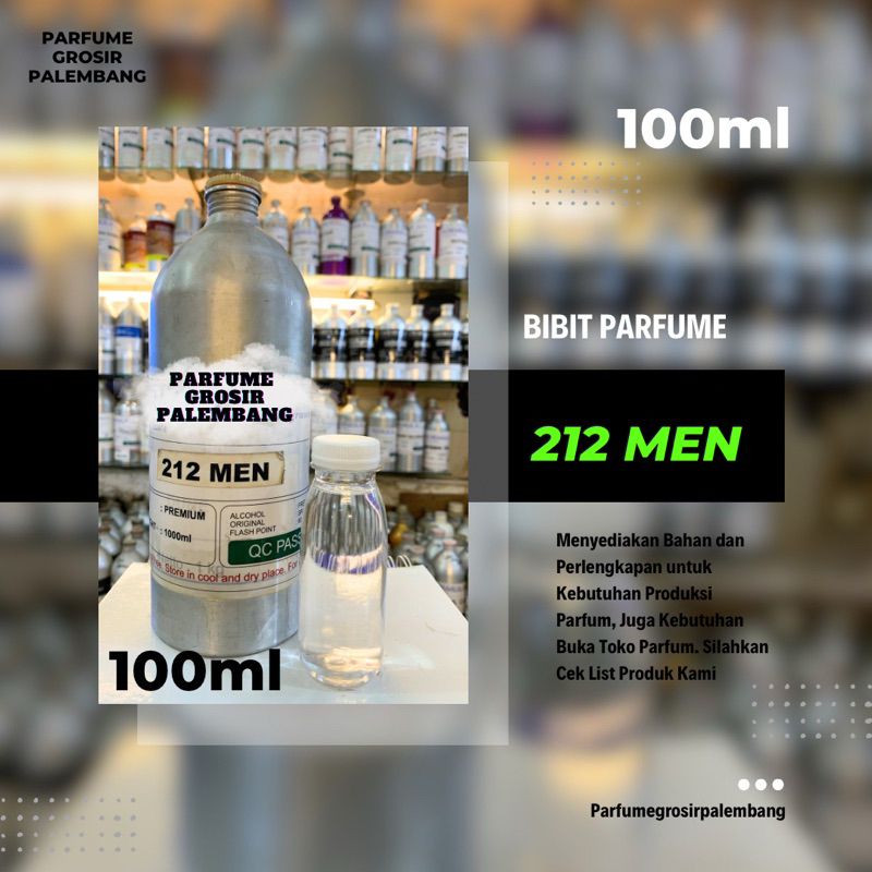 Parfume 212 MEN bibit murni HARGA GROSIR 100 ml