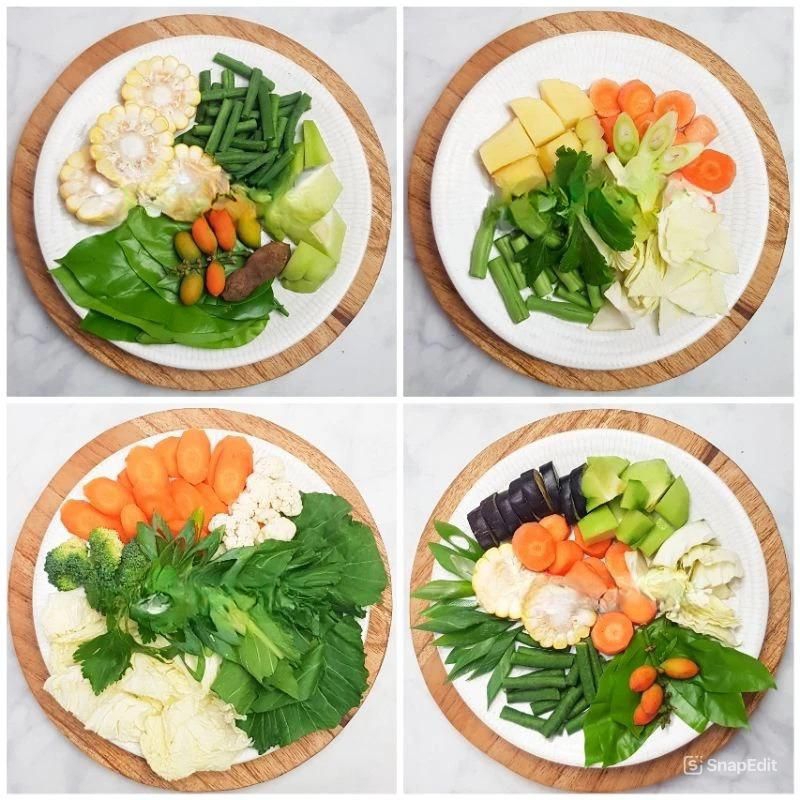 

Aneka Sayur Potong Capcay / SOP / Asem / Lodeh