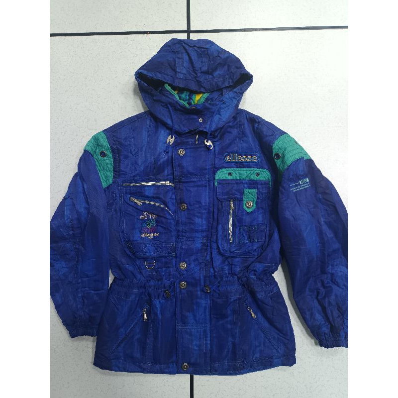 Ellesse Ski Wear Blue Vintage 90's