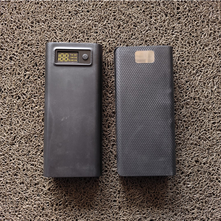 Kit Power Bank Powerbank 2.1A 5V 8 Slot Batre Baterai 18650 + Casing Plastik