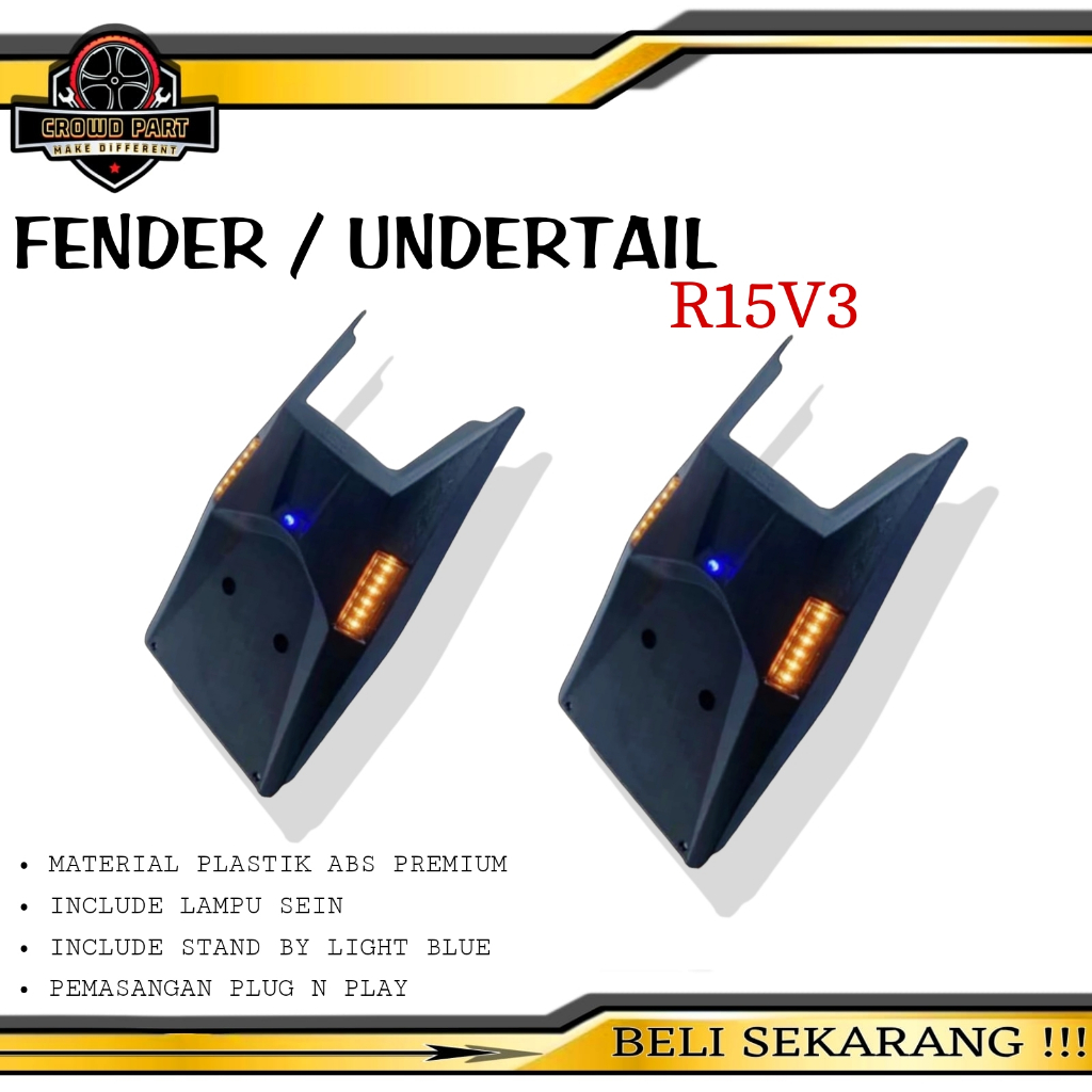 FENDER R15V3 UNDERTAIL R15V3 UNDERTAIL R15 VVA SPAKBOR BELAKANG R15 SEN BELAKANG R15V3 FENDER R15VVA