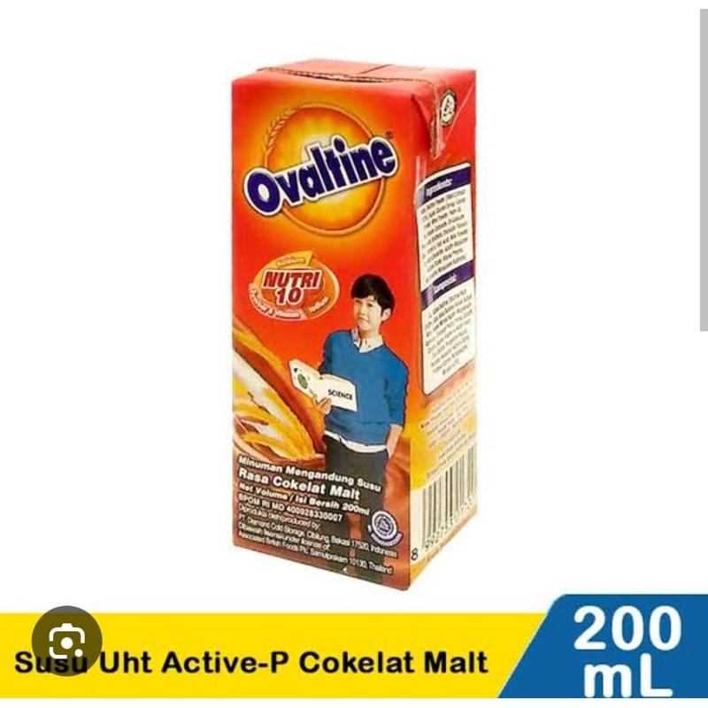 

OVALTINE UHT choco malt 200ml