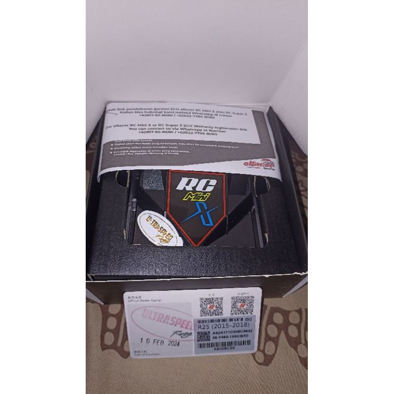 Ecu Aracer MiniX R25