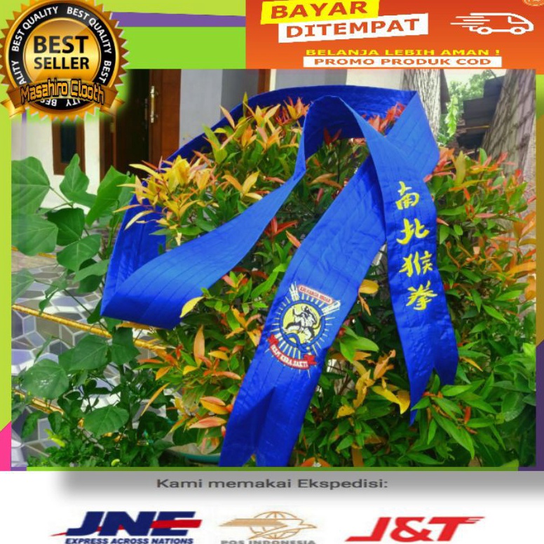 SABUK DUPLIKAT BIRU IKSPI KERASAKTI bordir  ukuran lebar 3meter  ART Z7M7