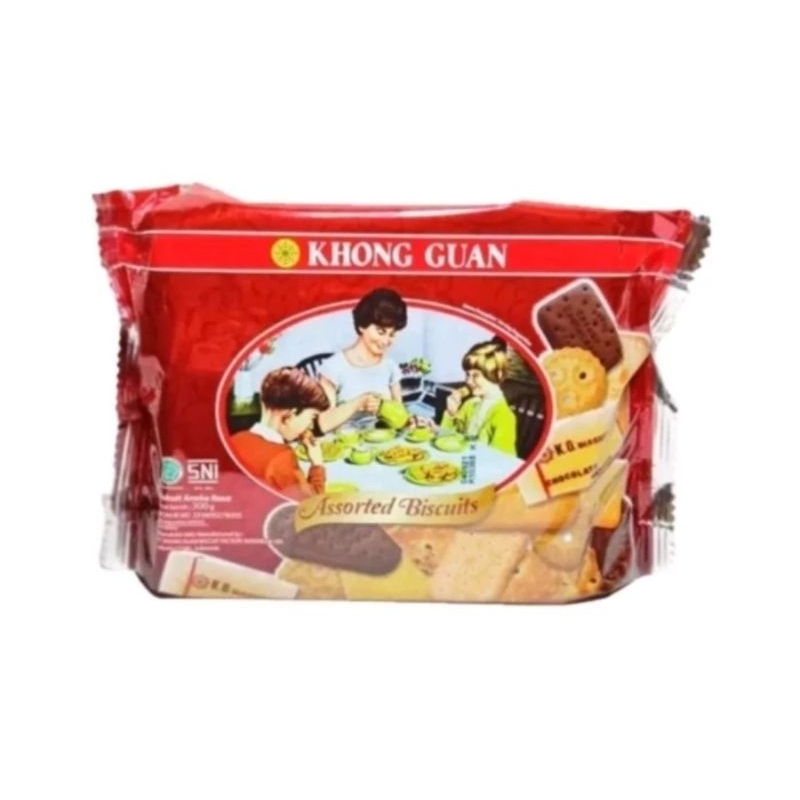 

Khong Guan Biscuits Red Assorted Pack 300gr