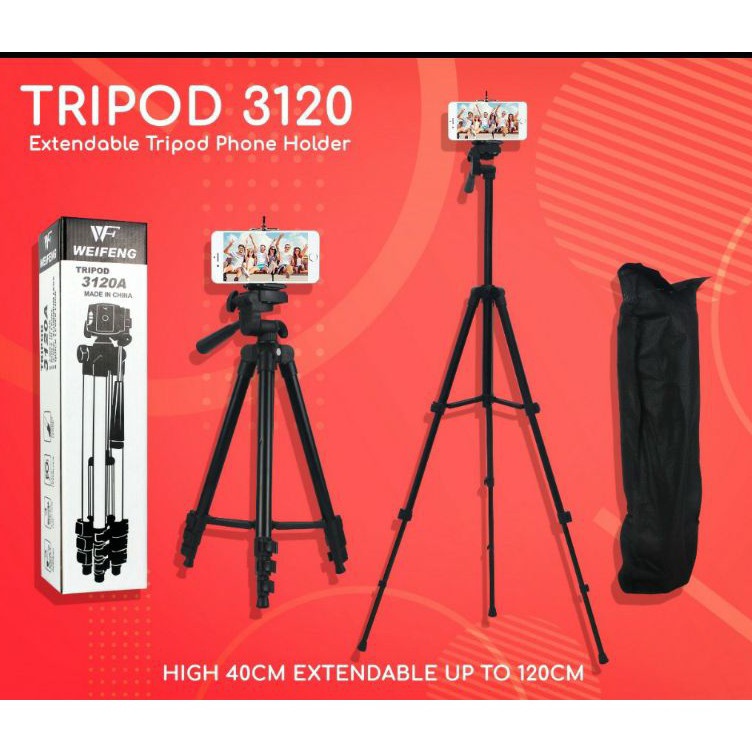Tripot weifeng 312 holder handphone