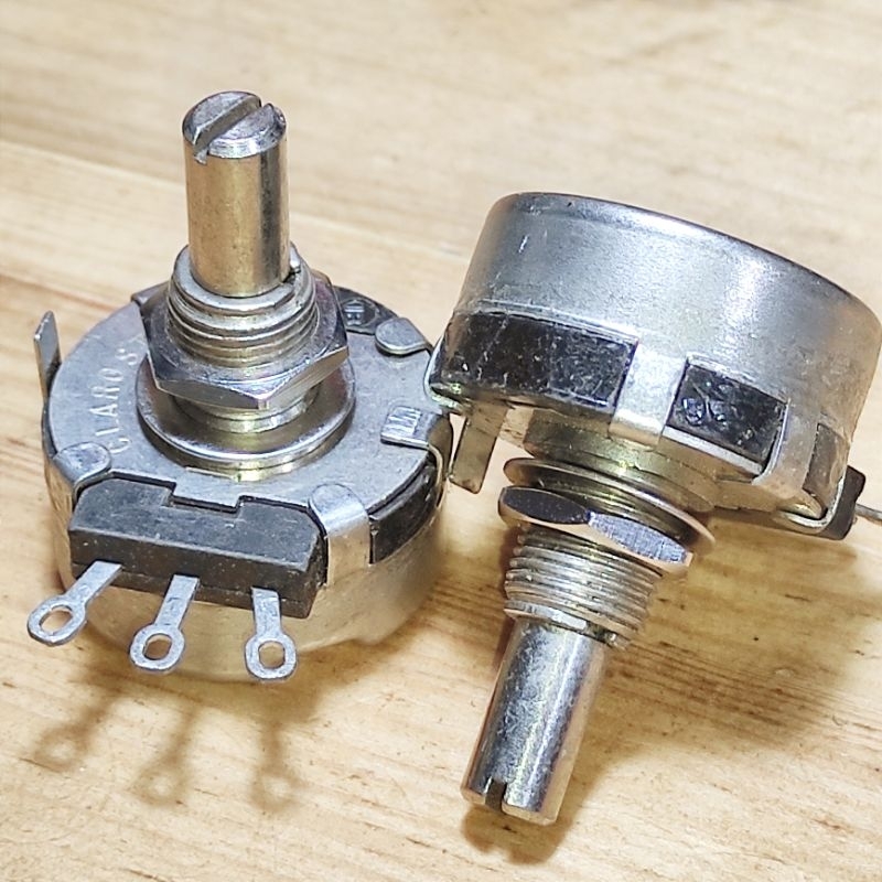 Potensio 1K 5K 10K 25K 50K 1M 2W ori CLAROSTAT MEXICO RV4NAYSD Military Potentiometer 2watt B10K B5K