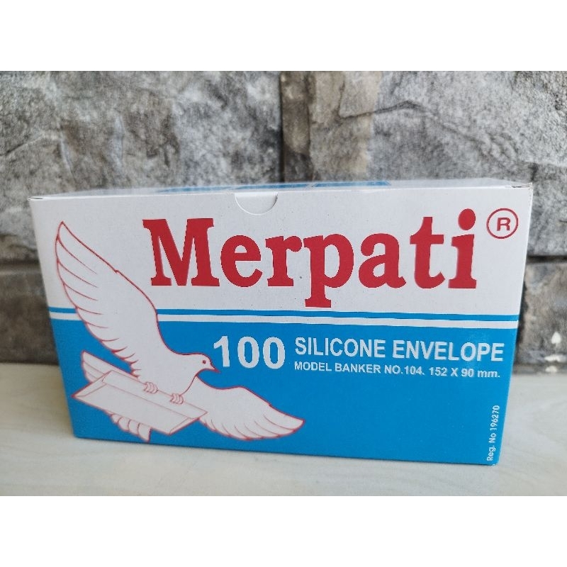 

amplop merpati 100 lembar