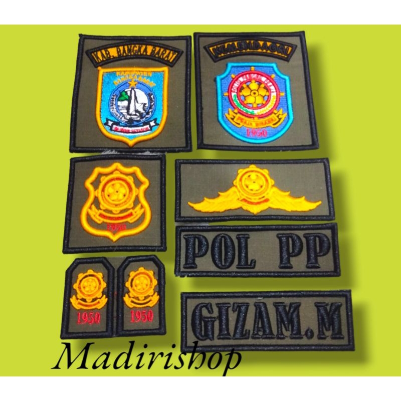 Pol Pp Bordir Timbul New
