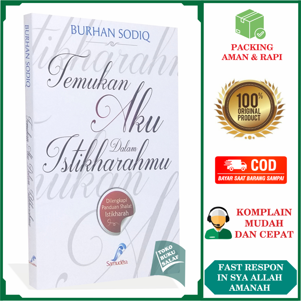 Temukan Aku dalam Istikharahmu Karya Burhan Sodiq Dilengkapi Panduan Shalat Istikharah Penerbit Samu