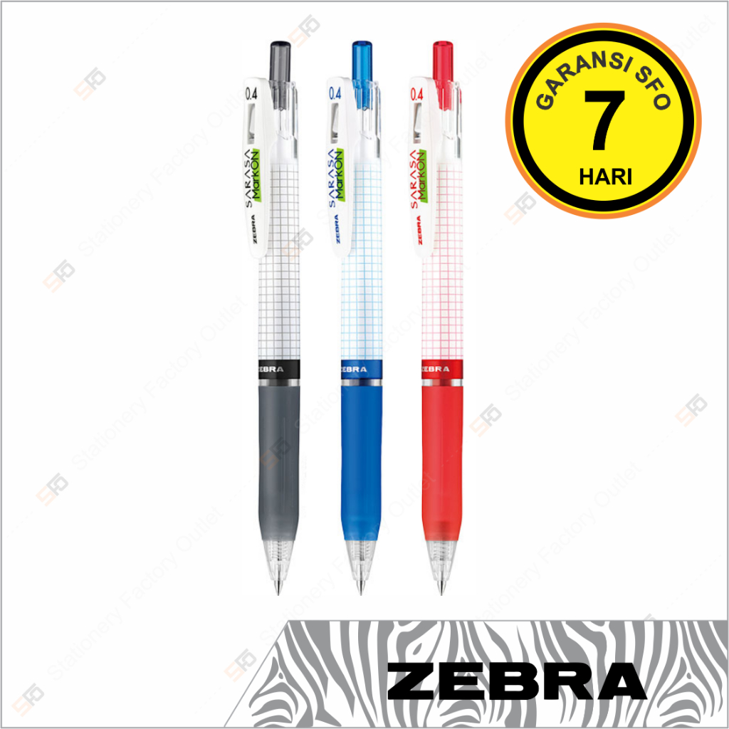 

Pen Gel Zebra Sarasa Mark On 0.5mm - SFO Semarang Official
