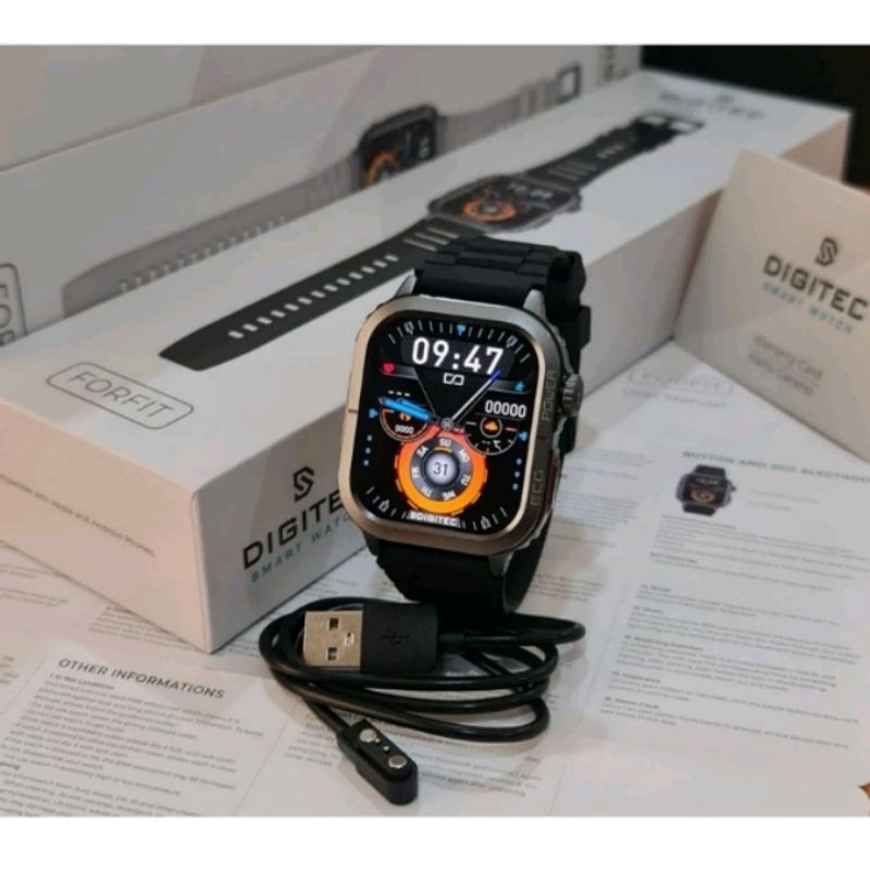 Digitec FORFIT Jam Tangan Smartwatch Pria original