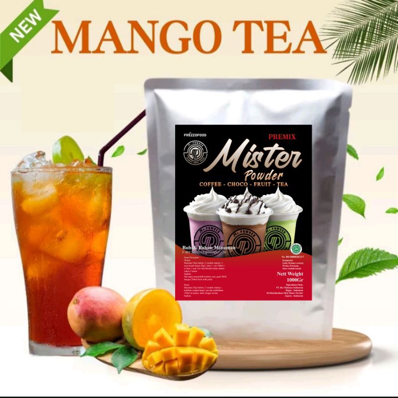 

BUBUK MINUMAN KEKINIAN MANGO TEA PREMIUM