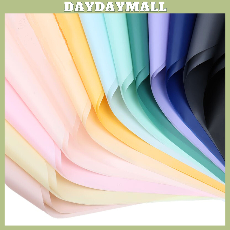 

Flower Wrapping Paper Kertas Buket Bunga Polos Korea Cellophane Waterproof KB30