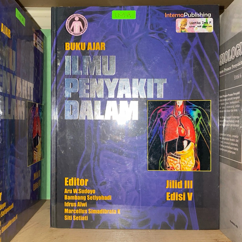 Preloved: BUKU AJAR ILMU PENYAKIT DALAM EDISI 5 JILID 1, 2 & 3