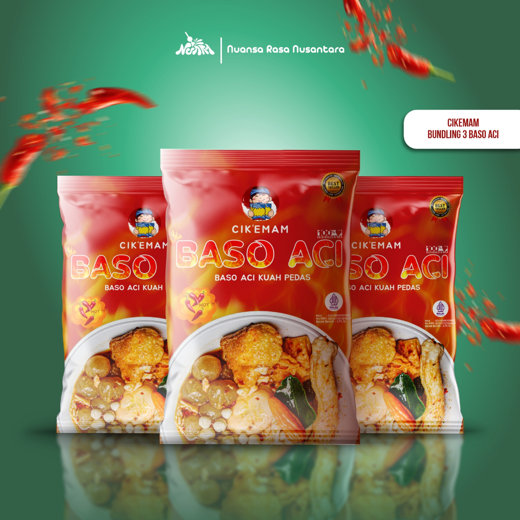 

[ TERLARIS & TERPERCAYA ] CIKEMAM - PAKET BUNDLING BOCI (3 PCS)