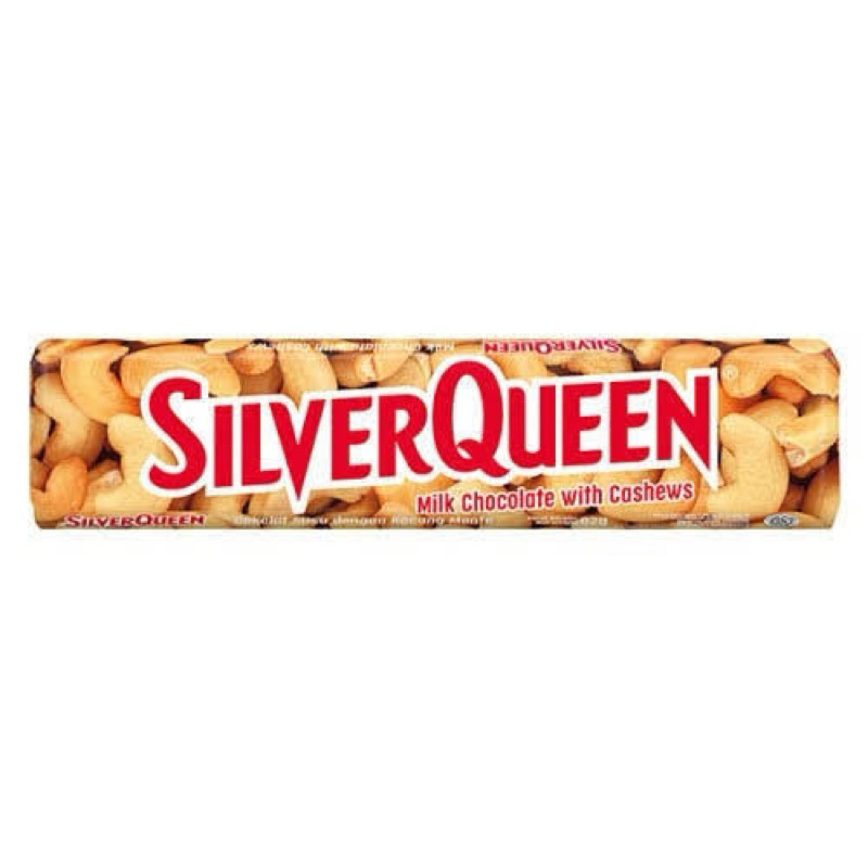 

SILVERQUEEN MILK CHOCO 55gm- coklat silverqueen kacang mede