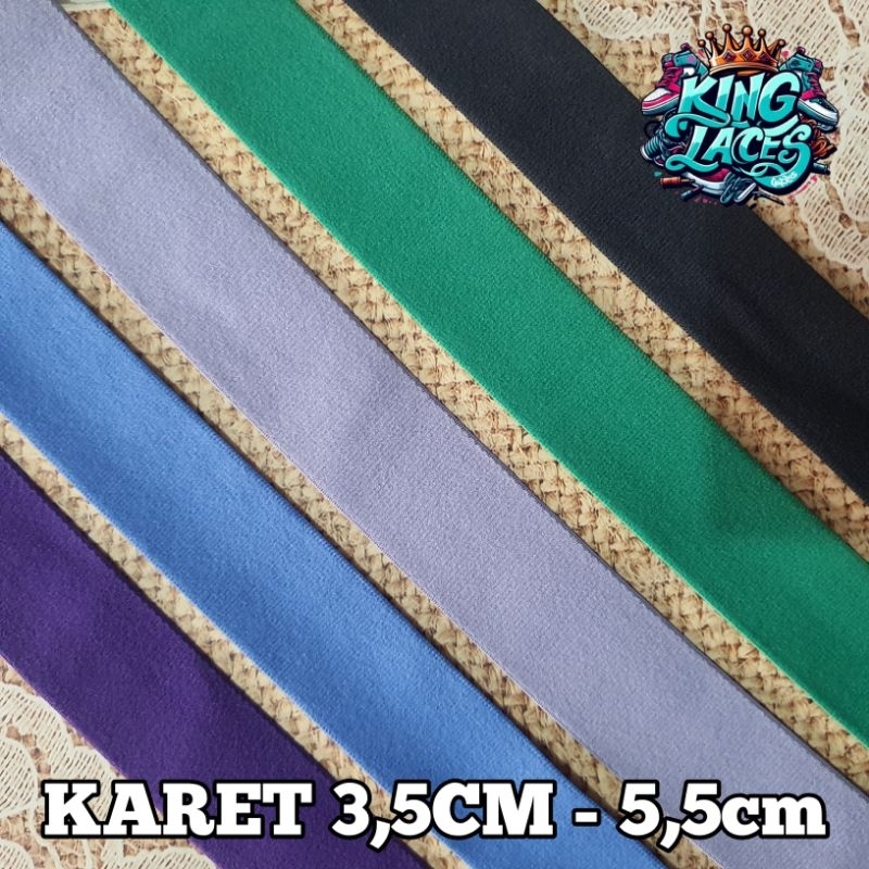 Karet elastis 3,5cm - 5,5cm, karet celana,[permeter]