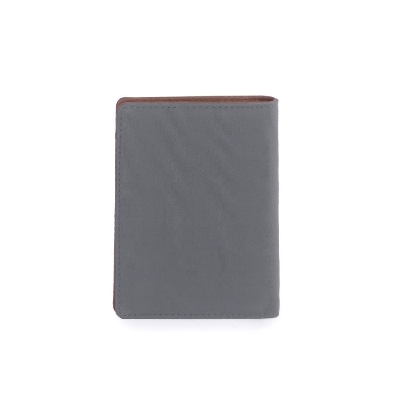 Kuzatura wallet  DOMPET PRI DOMPET LAKI LAKI WARNA ABU TUA KEREN DOMOET KAIN PRIA