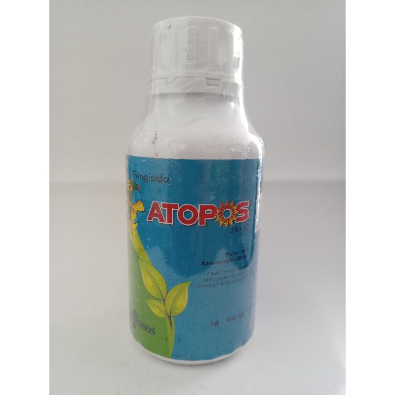 Fungisida Atopos 250 SC 400 ML azoksistrobin murah sejenis amistartop cabrio untuk bawang merah bole