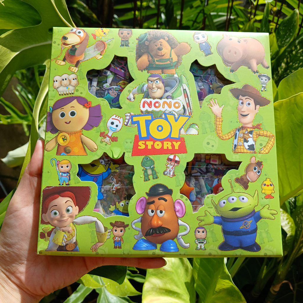 

TOY STORY sticker box isi 100pcs stiker momo viral anti air - mimimoist