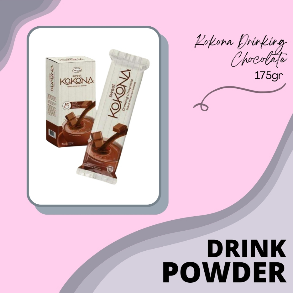 

DRINK POWDER | BUBUK MINUMAN | SERBUK MINUMAN | SWEET KOKONA DRINKING CHOCOLATE | KOKONA DRINKING CHOCOLATE 175gr