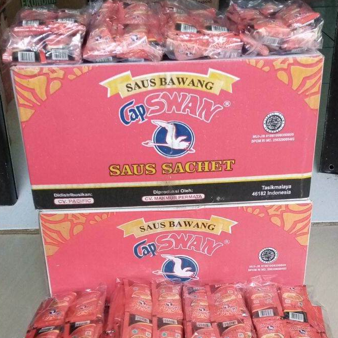 

1 DUS ISI 480 PCS SAUS STICK EXTRA PEDAS MERK CAP SWAN || SAUS SACHET || SAUS FRIED CHICKEN