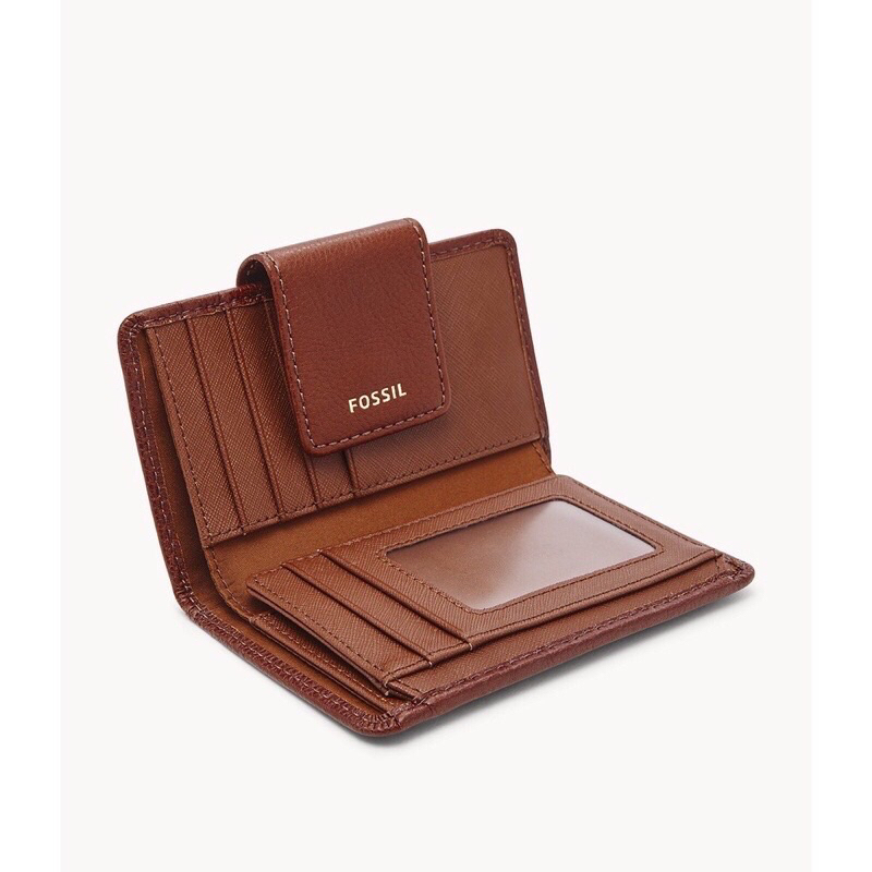 dompet wanita lipat Madison tab multifunction brown