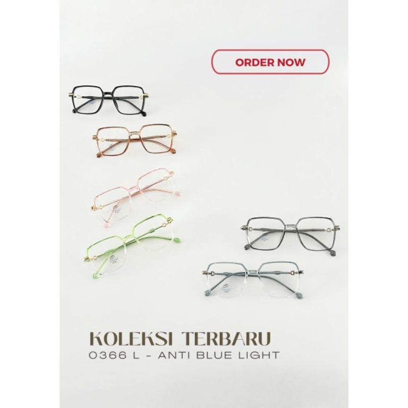 kacamata frame 0366/kacamata blu-ray/kacamata antiradiasi/kacamata photocromik/kacamata terbaru vira