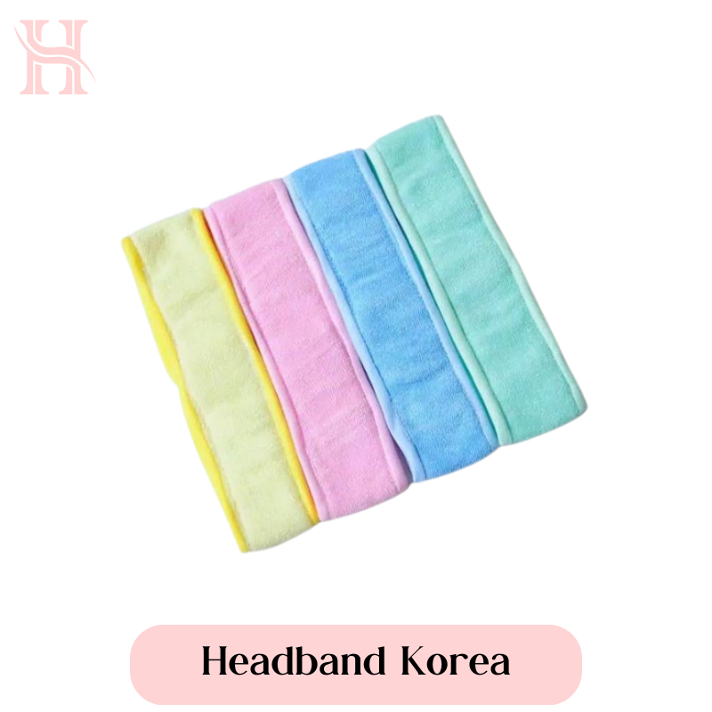 HEADBAND KOREA/BANDANA MANDI WANITA DEWASA/BANDO MAKE UP KOREA PEREMPUAN/BANDO MASKERAN