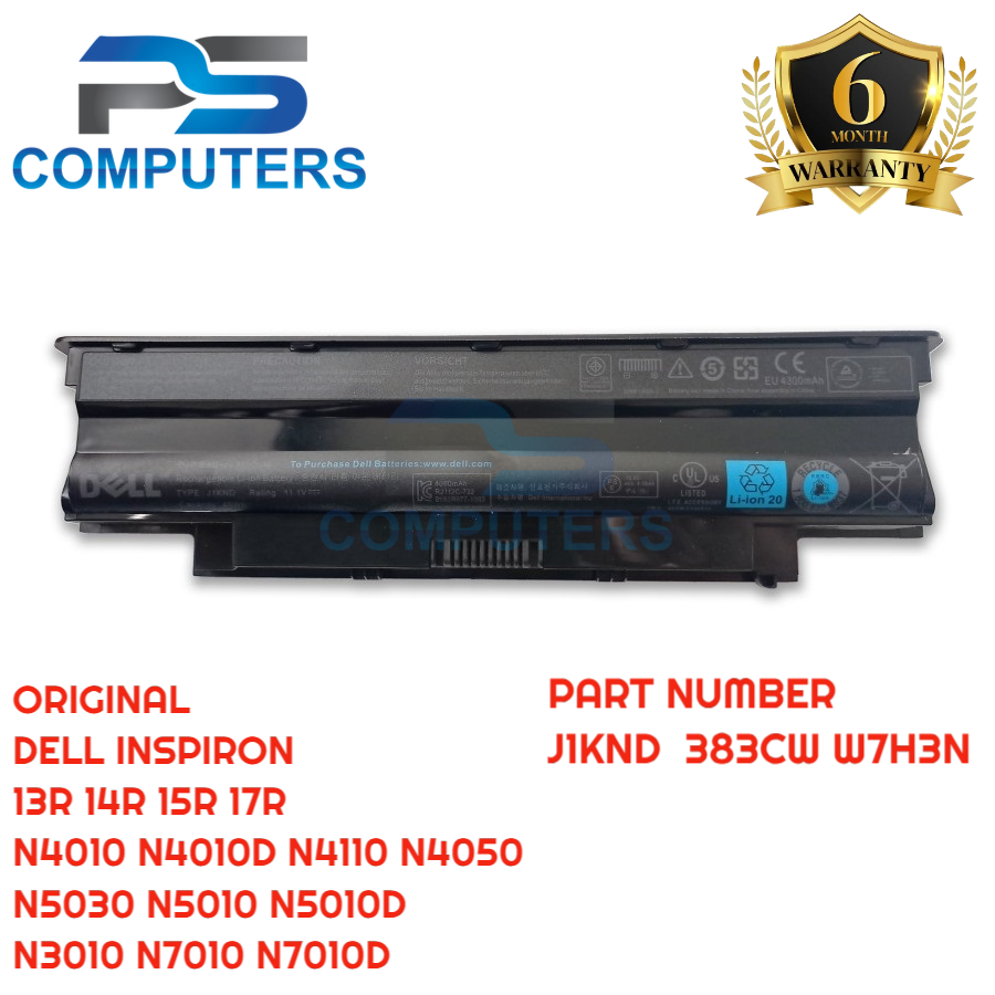 Baterai Original Laptop Dell N4010 N4050 J1KND