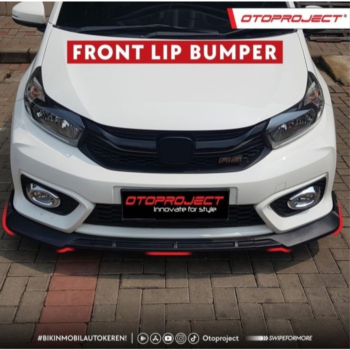 Front Lips Bumper Depan Carbon All New Brio 2018 2022 Otoproject