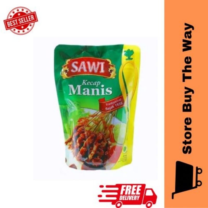 

Kecap Sawi Refill 450ml / Kecap Manis Sawi Refill