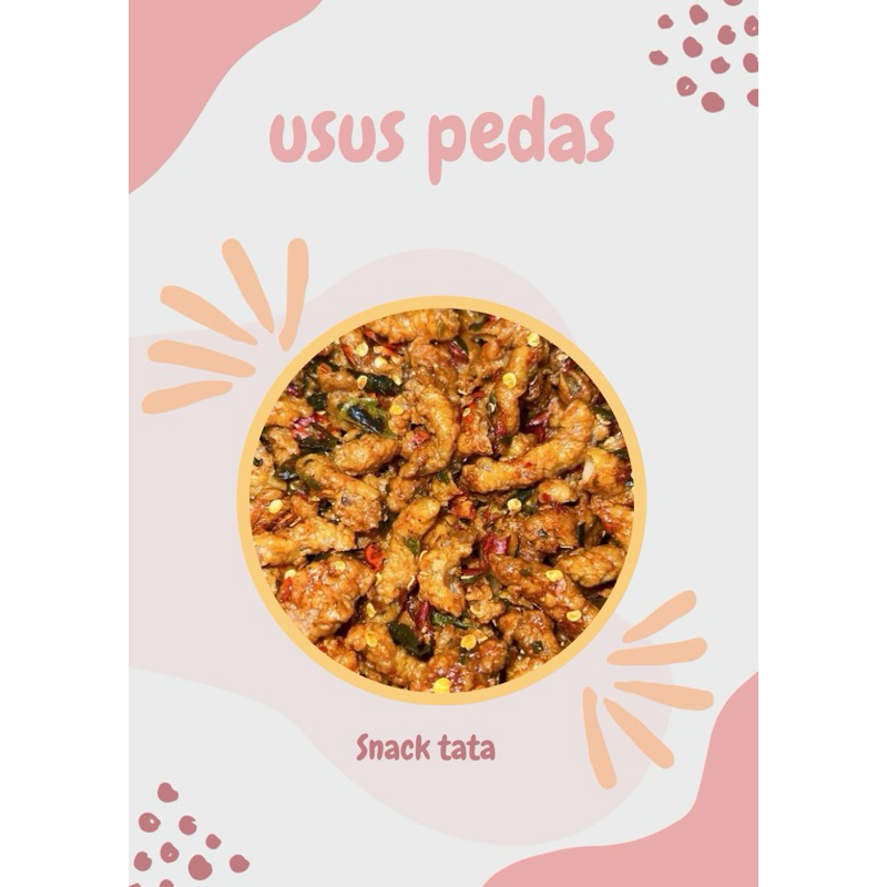 

USUS GORENG CRISPY PEDAS DAUN JERUK