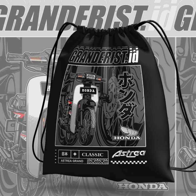 NEW. Tas serut astrea grand. stringbag grand. tas touring astrea grand. tas serut honda astrea grand