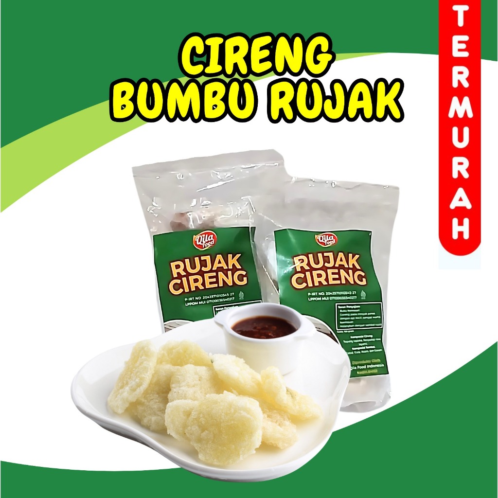 

CIRENG BUMBU RUJAK ISI 20 KHAS BANDUNG