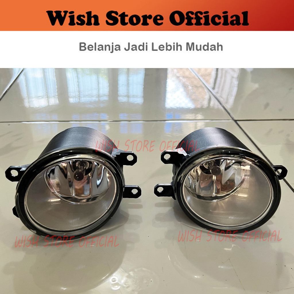 Fog Lamp Foglamp Lampu Kabut Bumper Bemper Avanza Xenia Vvti 2007 2008 2009 2010 2011 SET / SEPASANG