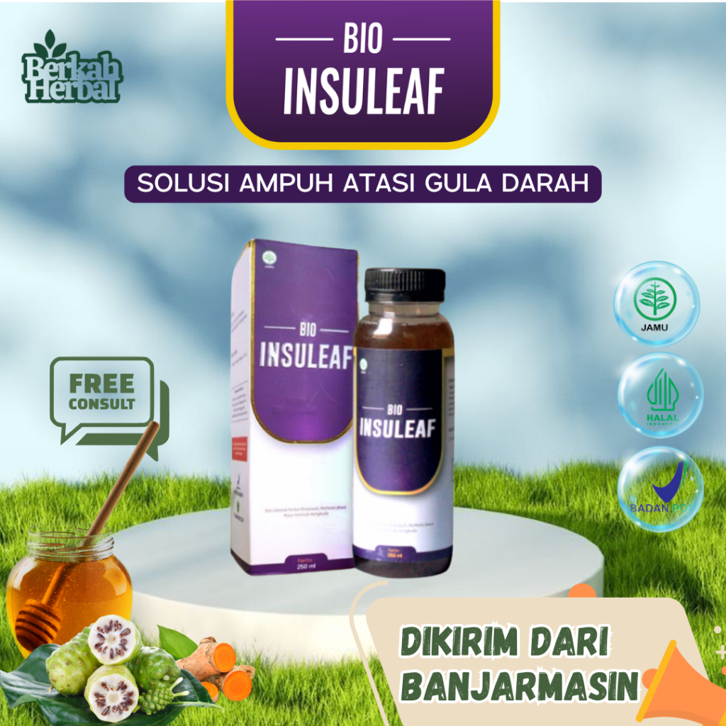 Bio Insuleaf Suplemen Herbal Atasi Gula Darah Banjarmasin