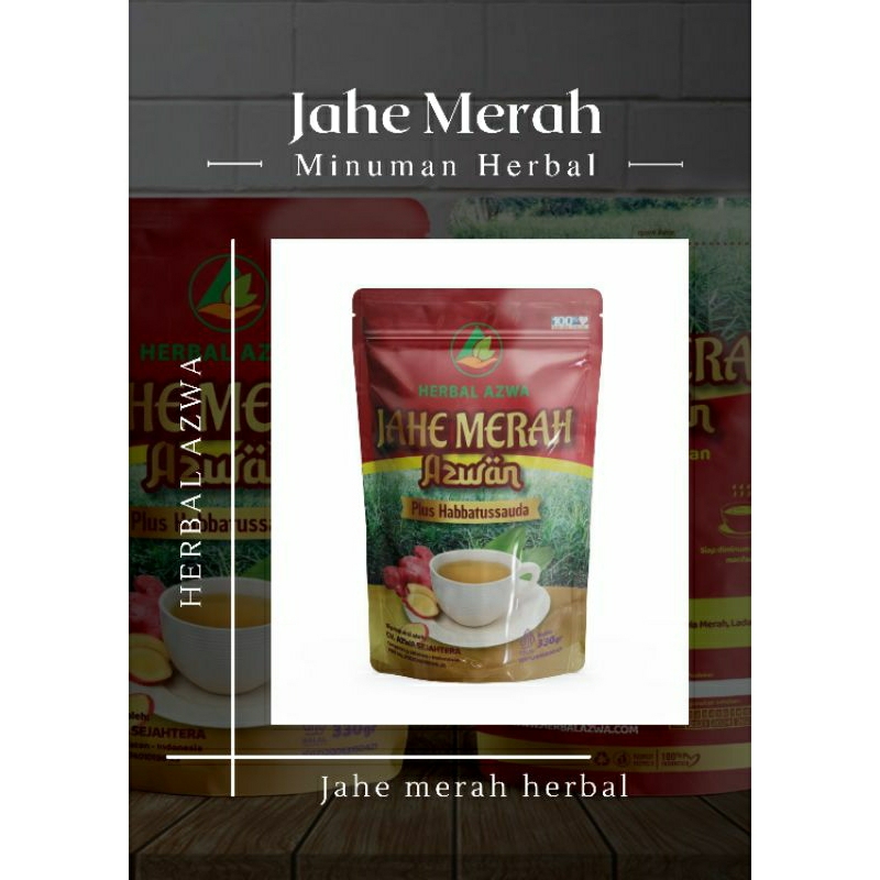 

Jahe merah bubuk 330 gram Herbal Azwa