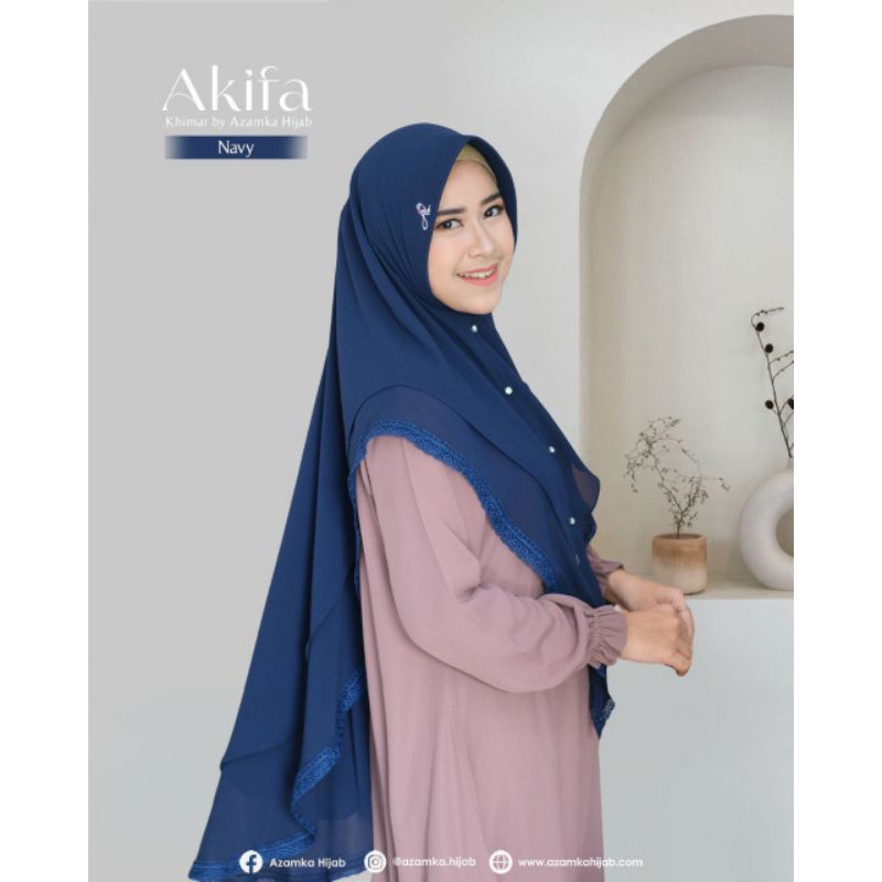 JILBAB KHIMAR AKIFA ORI BY AZAMKA