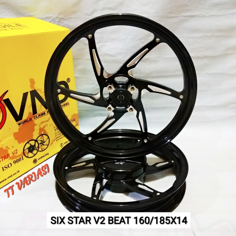 Velg Set VND Beat / Scoopy / Vario 110 / Genio - SIX STAR V2