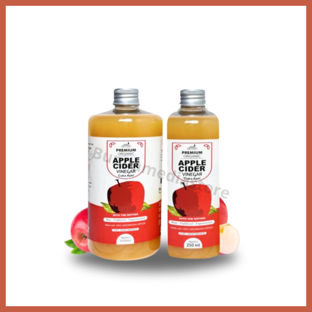 

Original Bpom Apple Cider Vinegar - Cuka Apel Original Untuk Kesehatan Obat Asam Lambung Maag Kronis Gerd Untuk Diet Vinega With Mother Paling Ampuh Herbal Batu Empedu 500ml