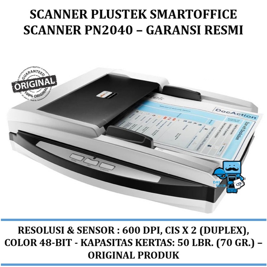 Scanner Plustek SmartOffice Scanner PN2040