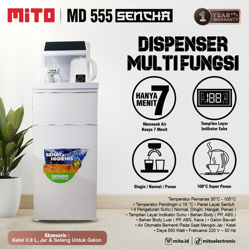 MITO MD555 Dispenser Multifungsi Galon Bawah