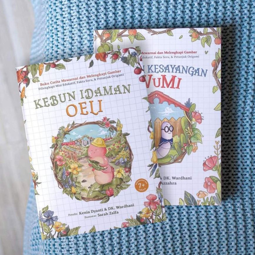 ISI 2 BUKU | Buku Kebun Idaman Oeli dan Rumah Kesayangan Wumi DK Wardhani Buku Anak Tema Lingkungan 