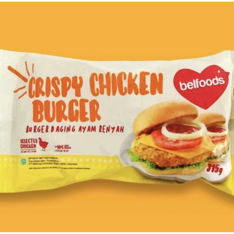 

Belfoods Crispy chicken burger 6pcs