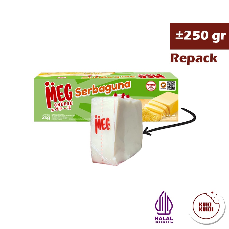 

Keju Meg SERBAGUNA ± 250gr (REPACK) | Megkeju SERBAGUNA ± 250 gram (REPACK)