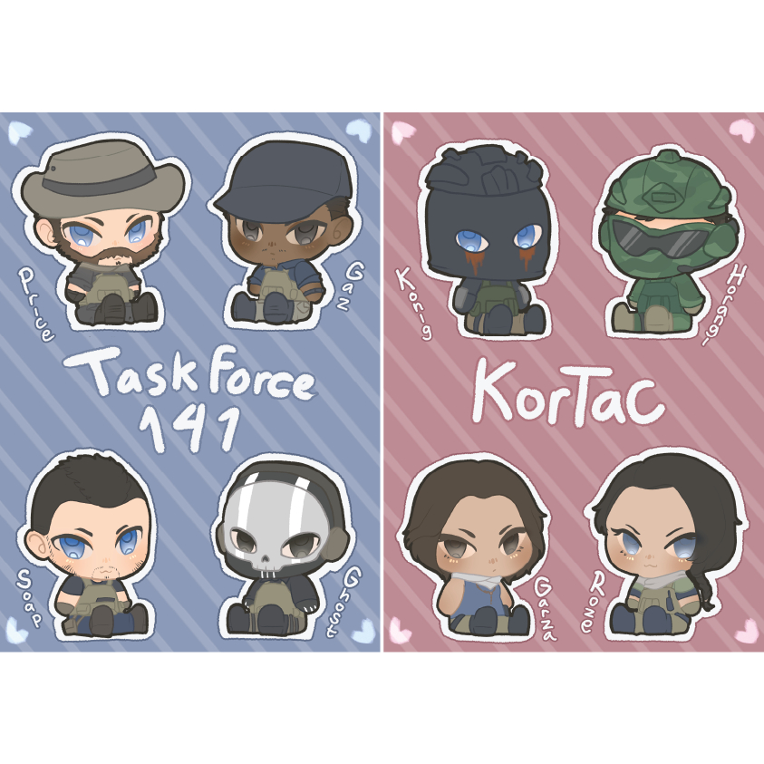

Sticker Pack / Kiss-Cut Call Of Duty CoD