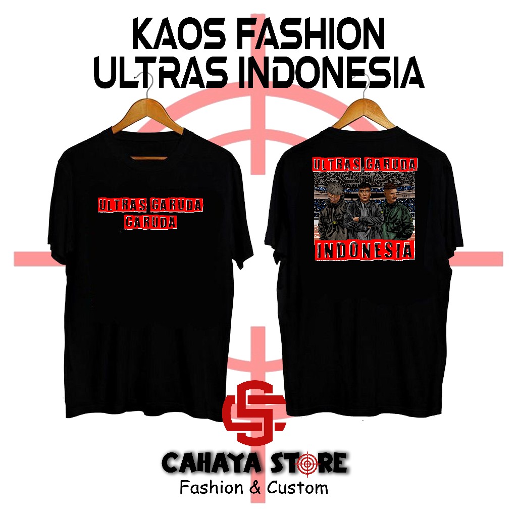 Kaos Ultras Garuda Indonesia - Kaos Sepak Bola - Kaos Supporter Bola - CahayaStore8887 - Bahan Premi